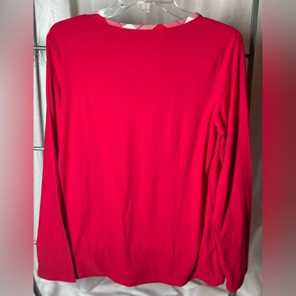 🔥❤️🔥 New! Croft & Barrow Intimates Pajama Top Women’s Size Small NWT - Picture 5 of 5